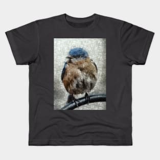 Eastern Bluebird Kids T-Shirt